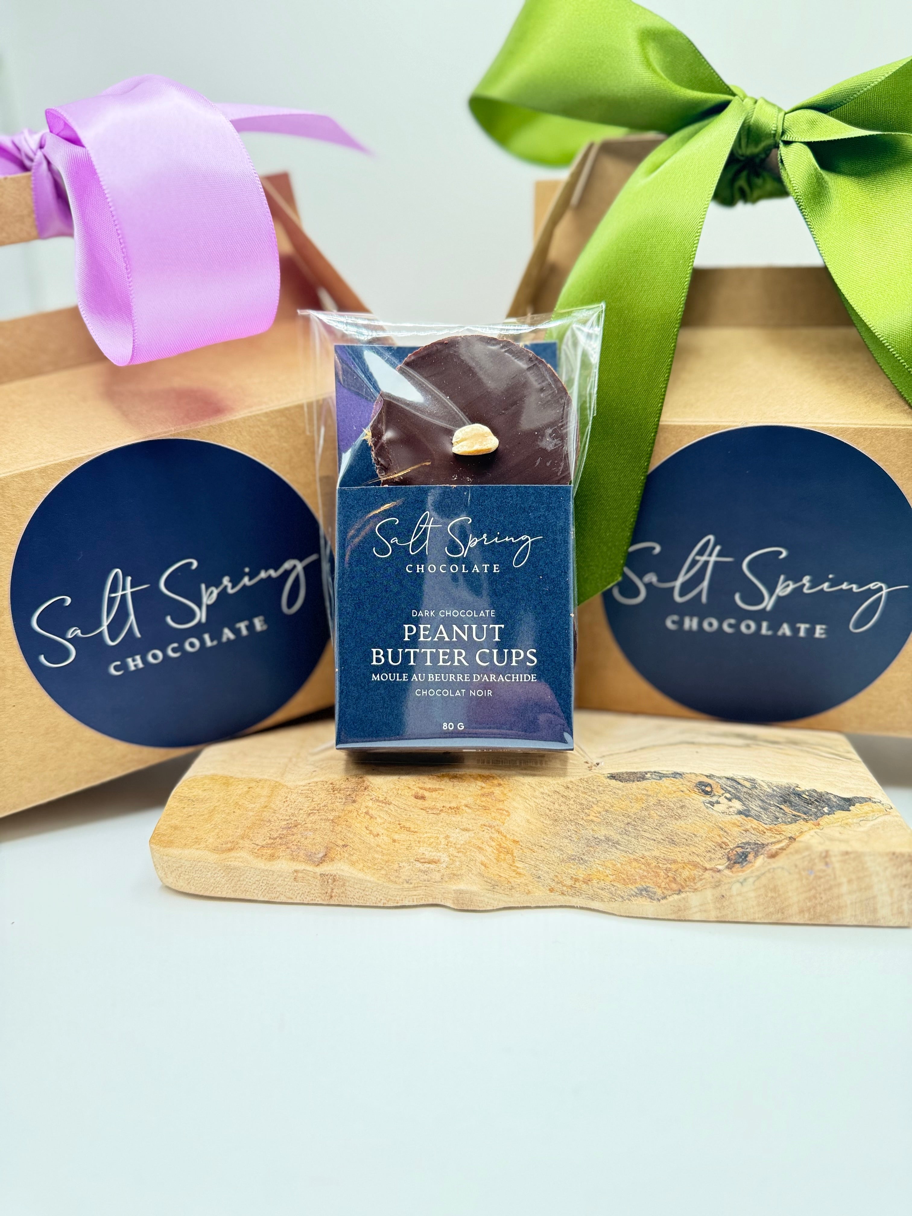 2 Dark Chocolate Peanut Butter Cups