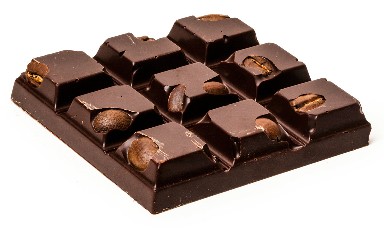 Dark Chocolate Espresso Bean Peekaboo Bar