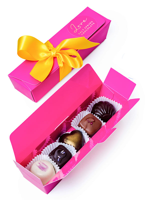Local Favourites Variety Box of 5 Chocolates