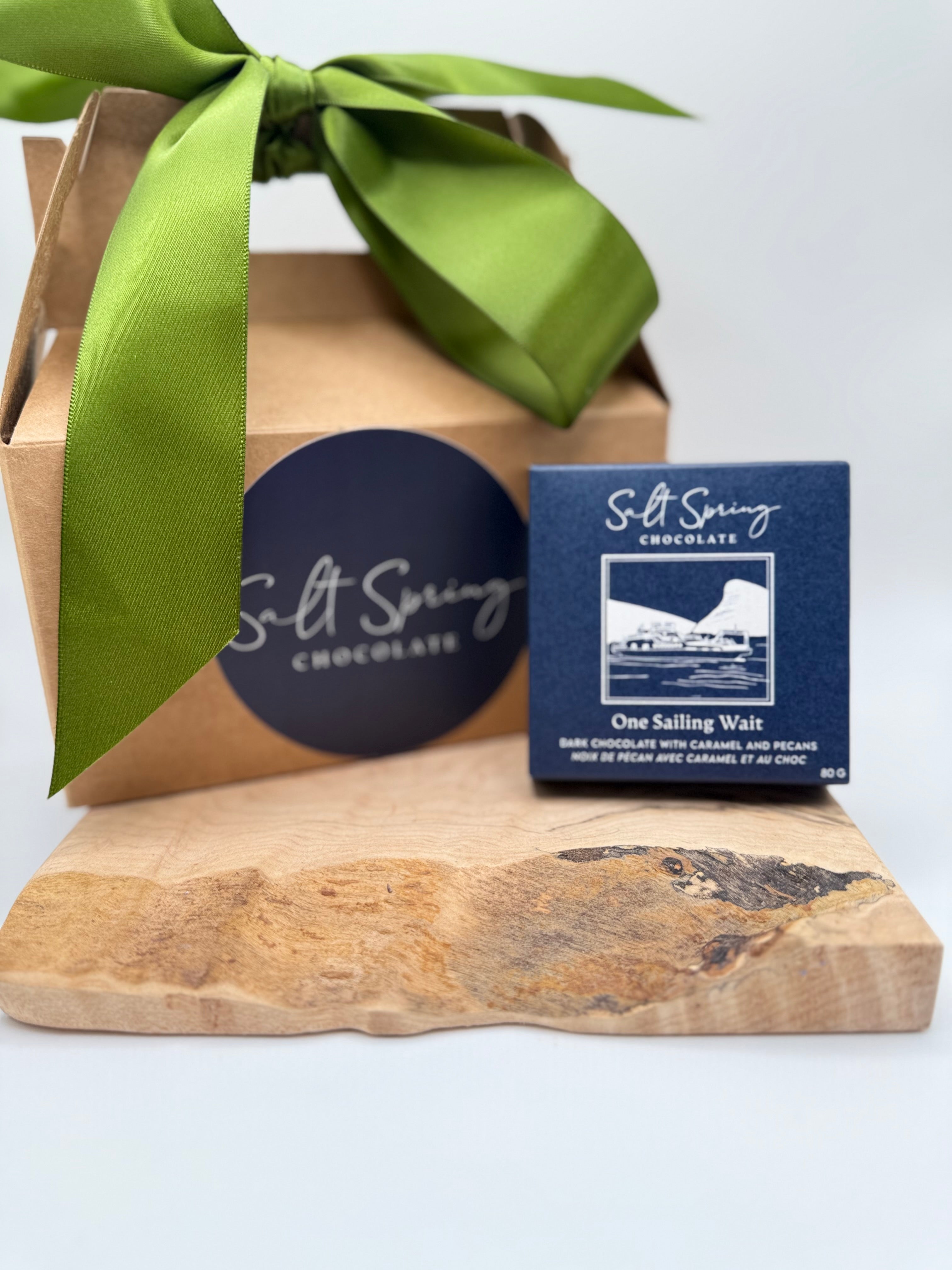 One Sailing Wait Dark Chocolate Pecan Caramel Bar