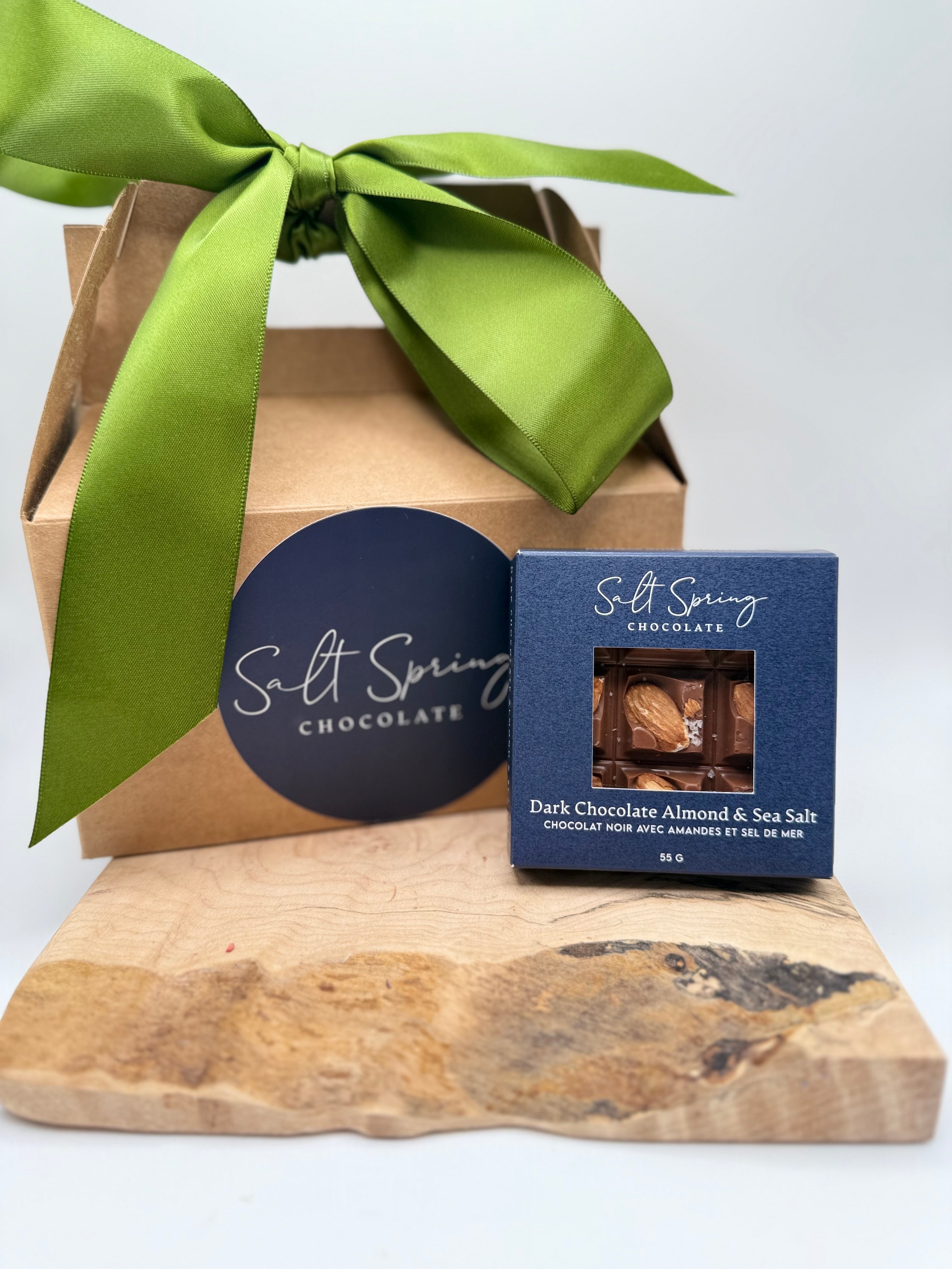 Dark Chocolate Almond & Sea Salt Peekaboo Bar