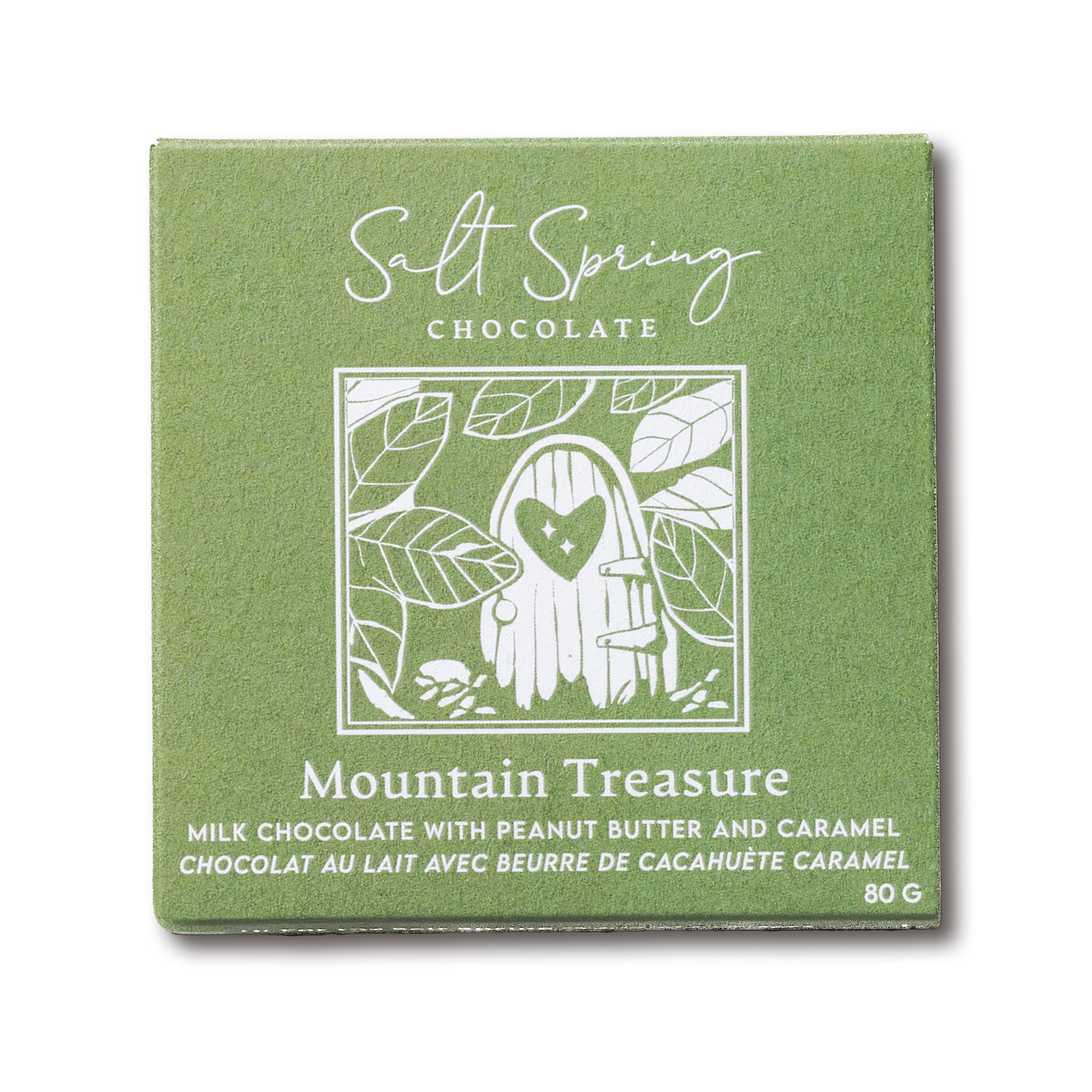 Mountain Treasure Milk Chocolate Peanut Butter & Caramel Bar