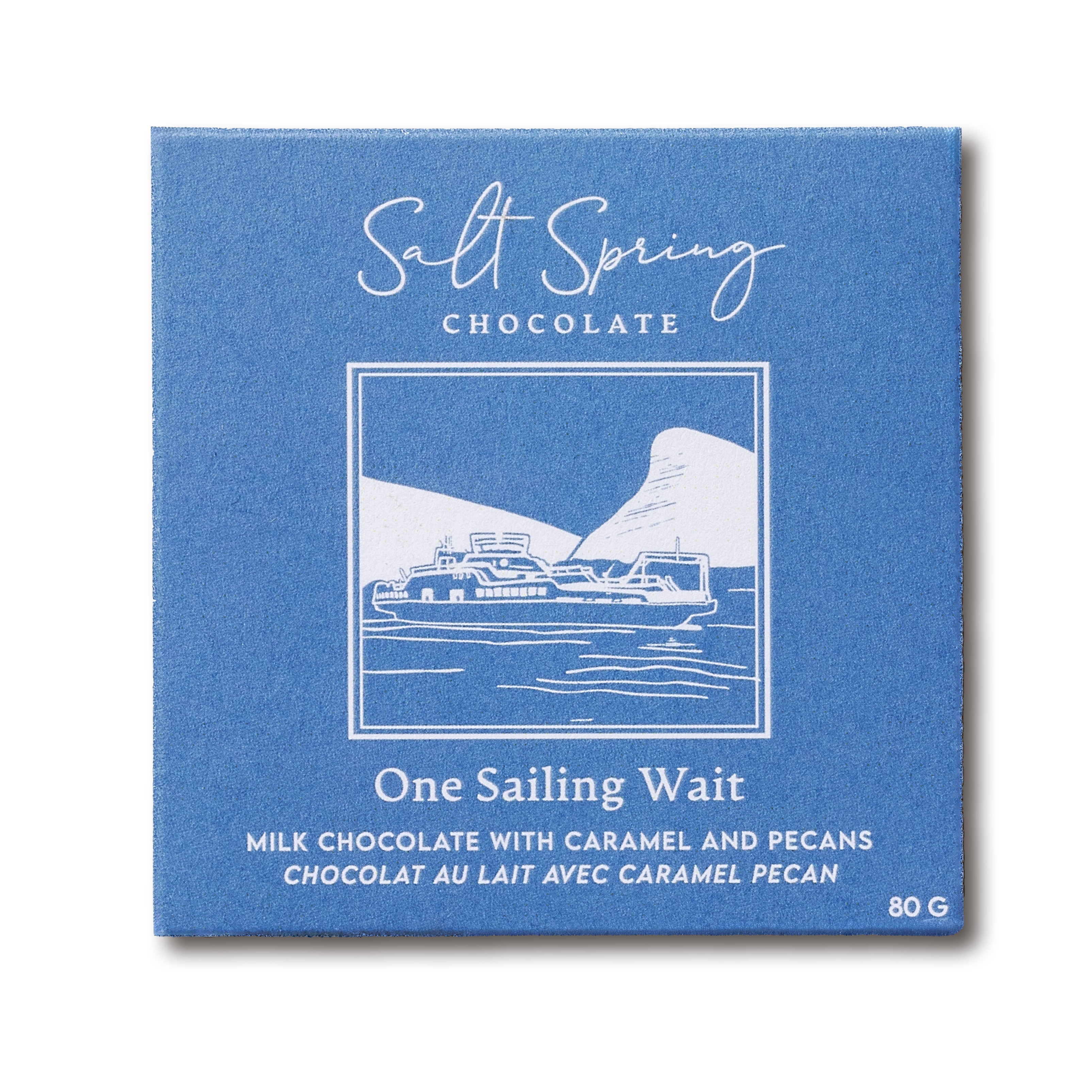 One Sailing Wait Milk Chocolate Pecan & Caramel Bar