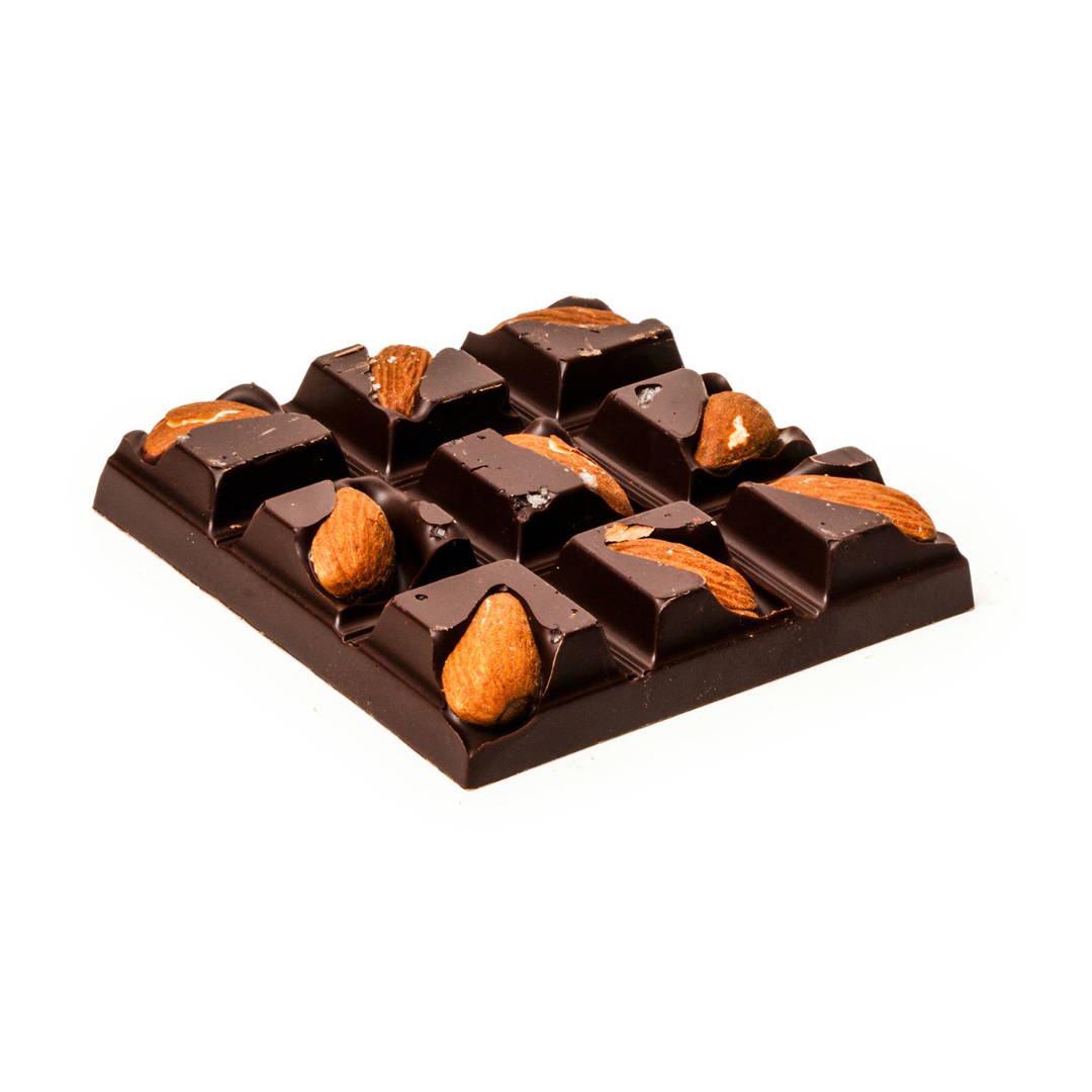Dark Chocolate Almond & Sea Salt Peekaboo Bar
