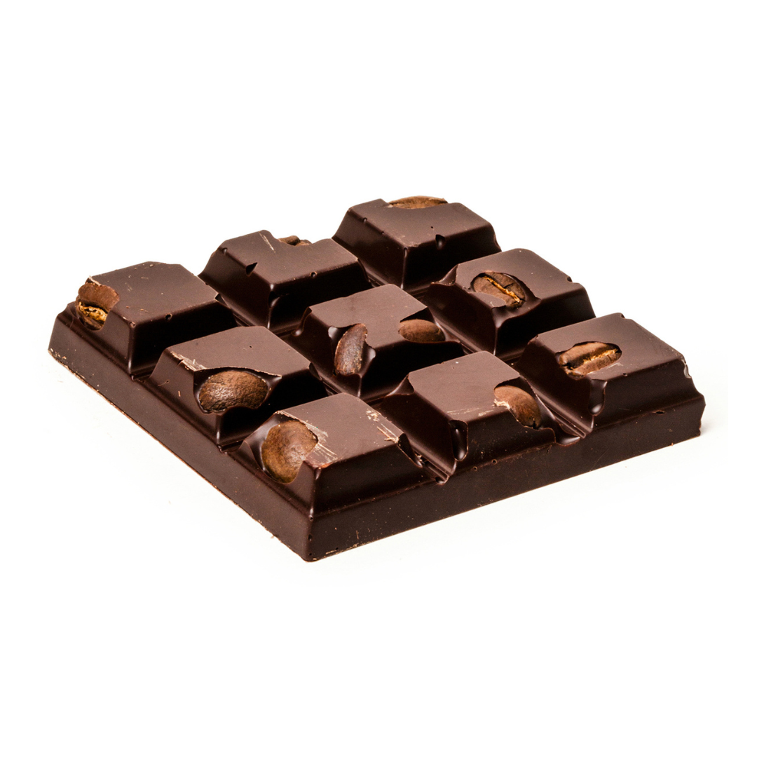 Dark Chocolate Espresso Bean Peekaboo Bar