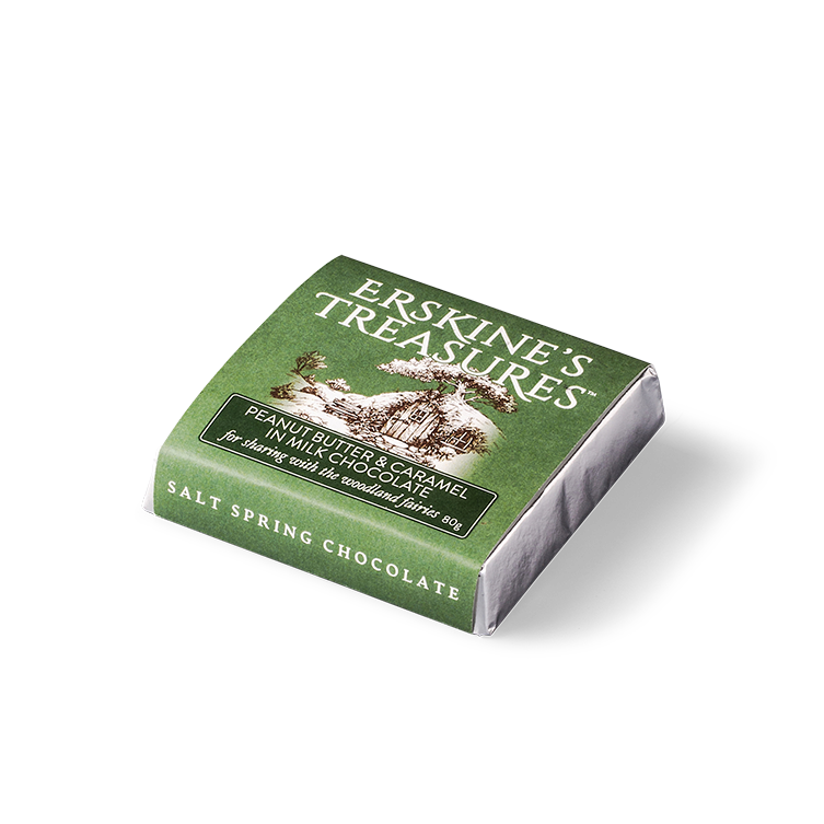 Mountain Treasure Milk Chocolate Peanut Butter & Caramel Bar