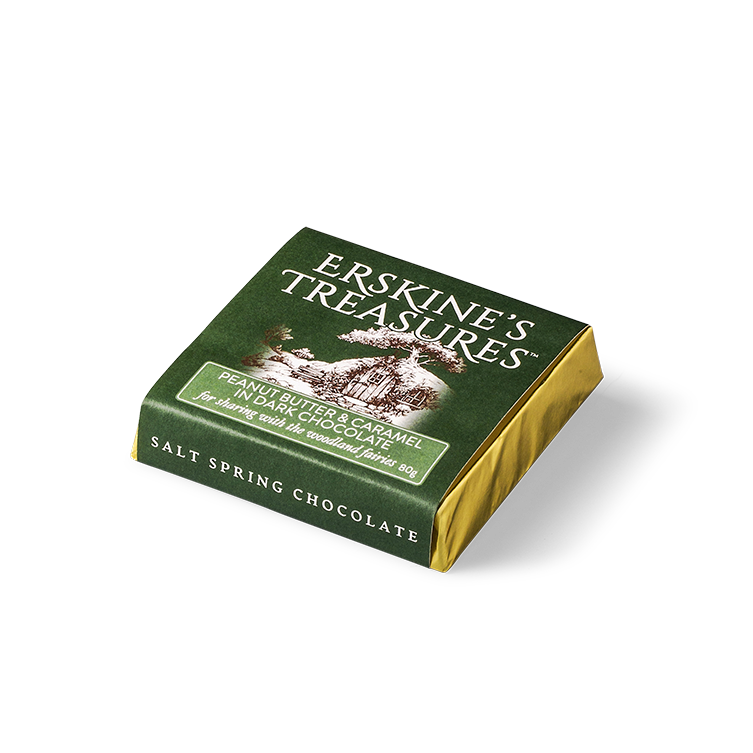 Mountain Treasure Dark Chocolate Peanut Butter & Caramel Bar