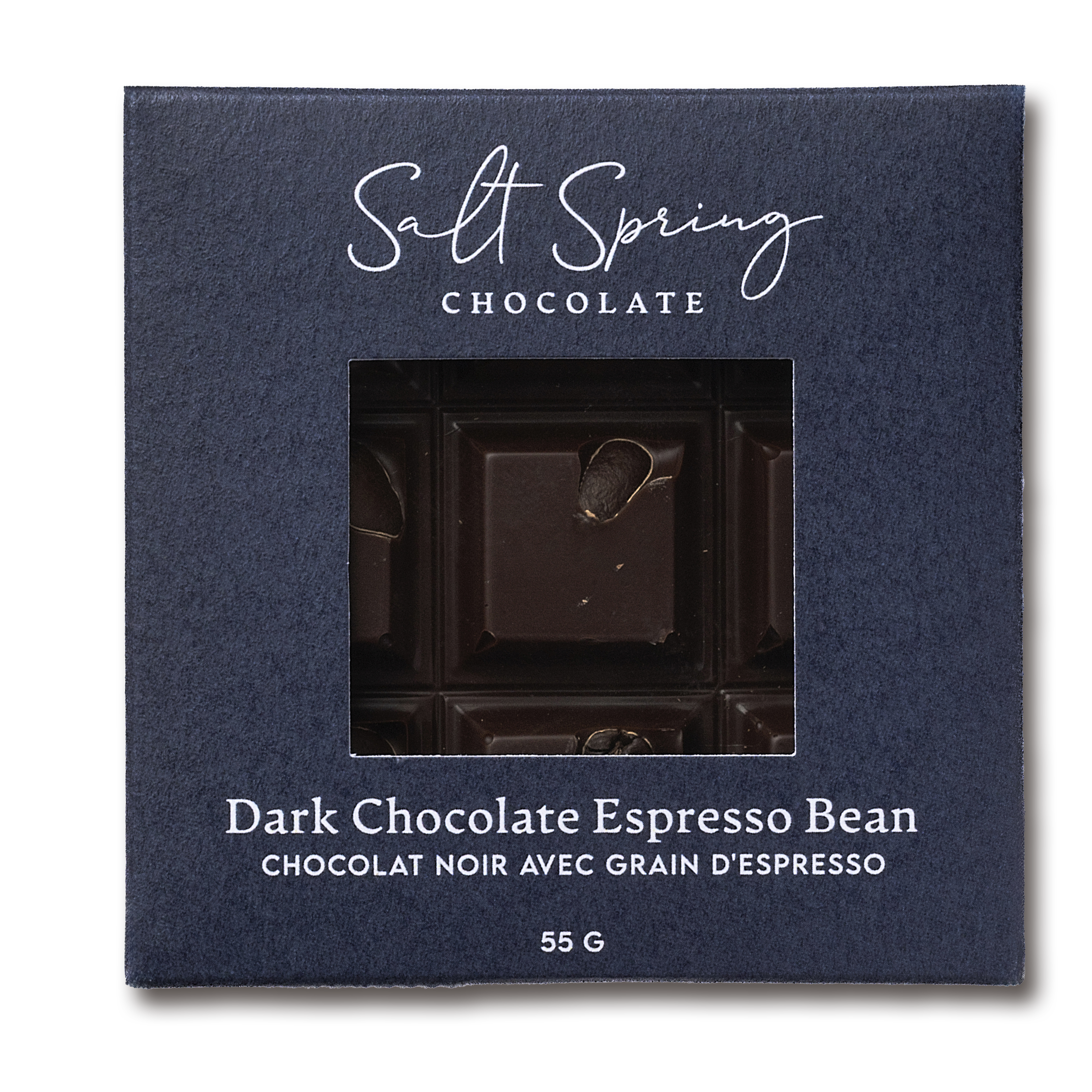 Dark Chocolate Espresso Bean Peekaboo Bar