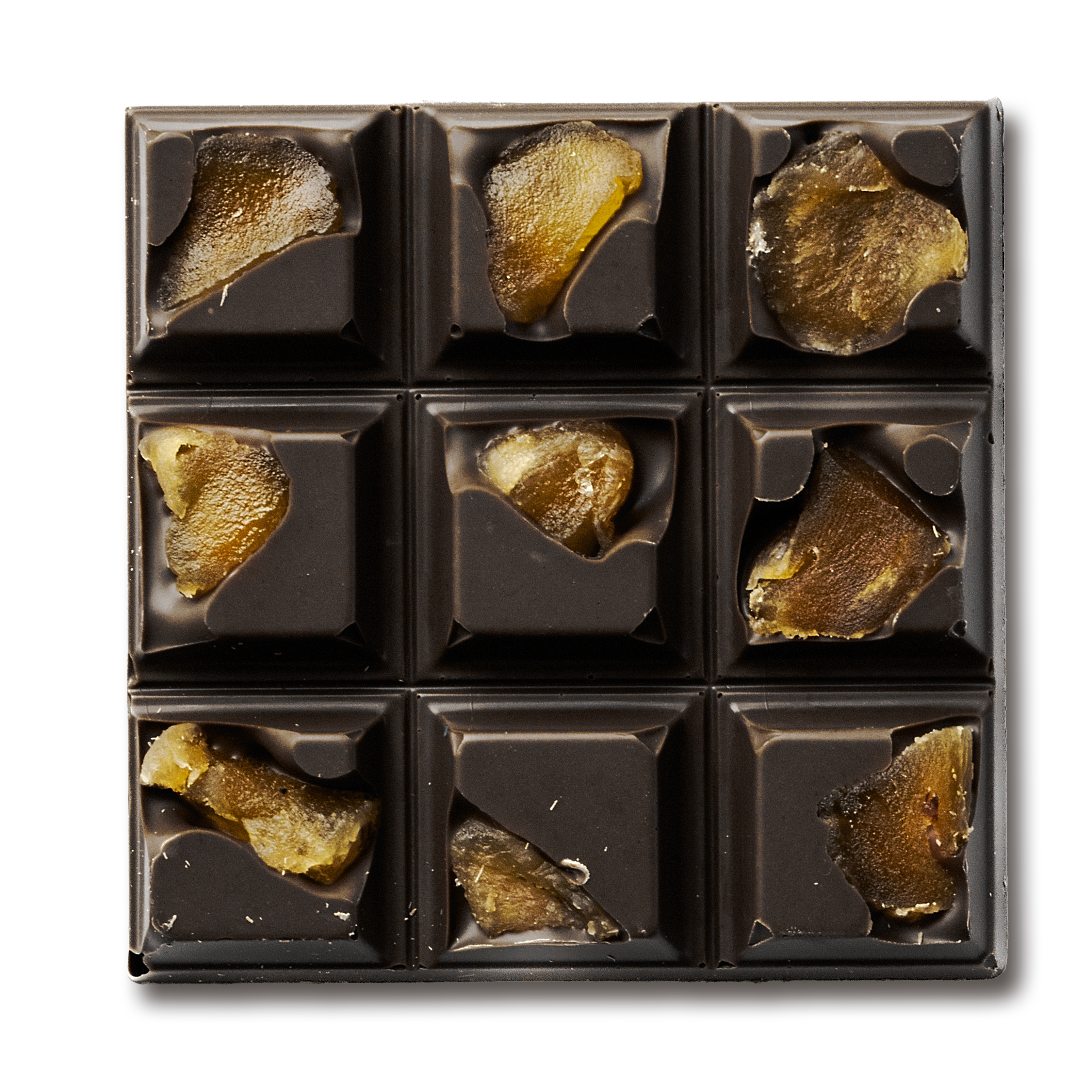 Dark Chocolate with Ginger Peekaboo Bar