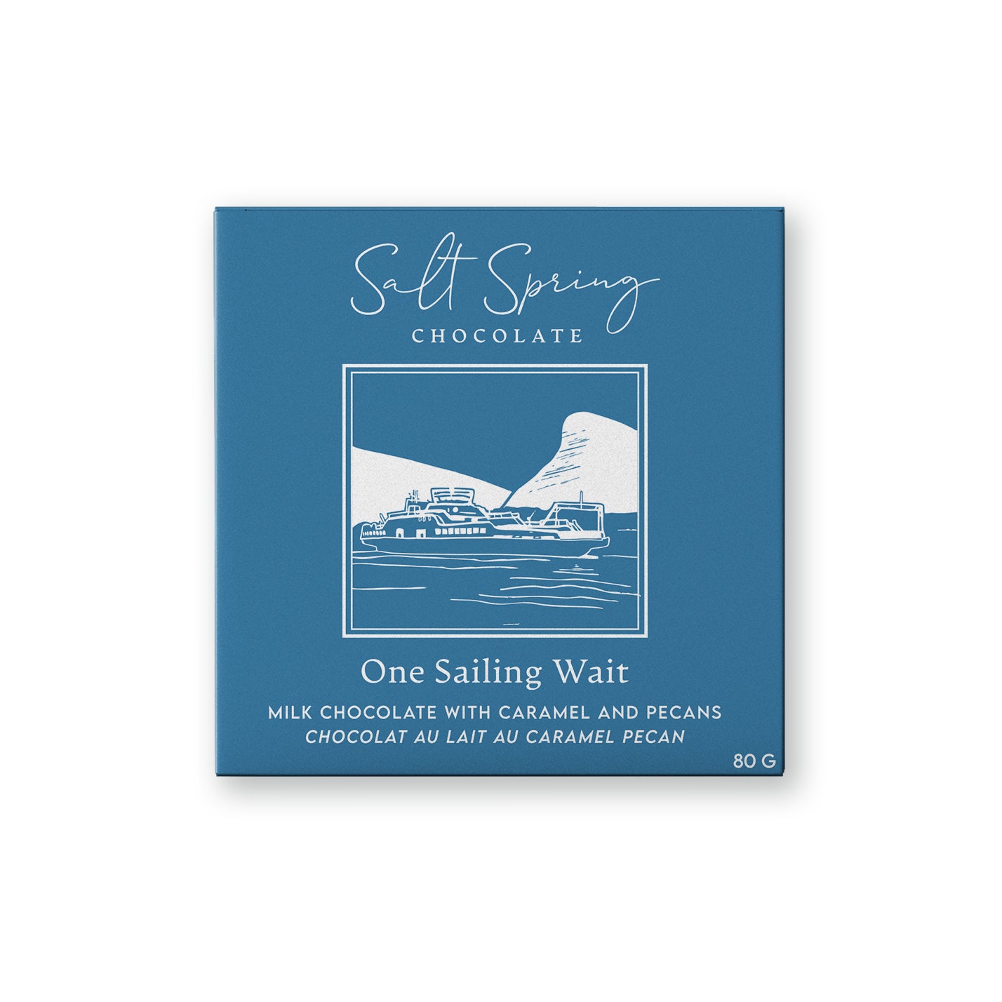 One Sailing Wait Milk Chocolate Pecan Caramel Bar