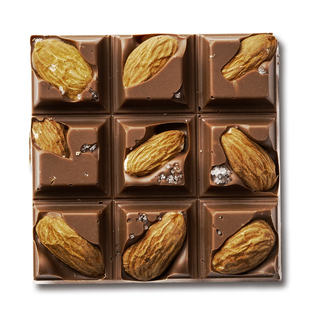 Milk Chocolate Almond & Sea Salt Peekaboo Bar