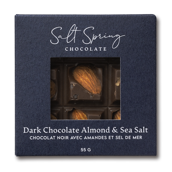 Dark Chocolate Almond & Sea Salt Peekaboo Bar