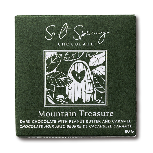 Mountain Treasure Dark Chocolate Peanut Butter & Caramel Bar