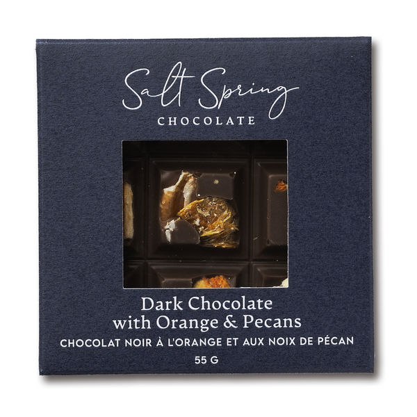 Dark Chocolate Roasted Pecan & Orange Peekaboo Bar