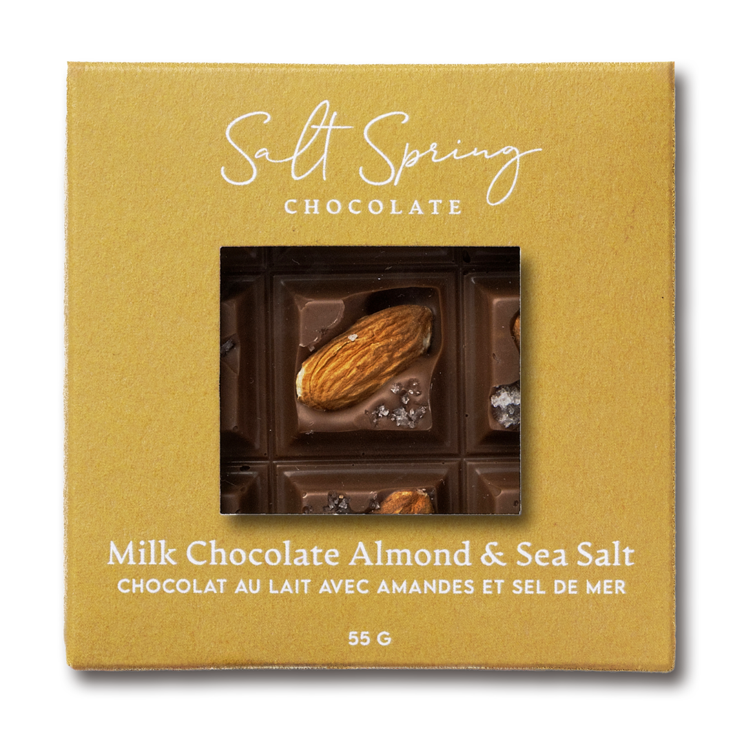 Milk Chocolate Almond & Sea Salt Peekaboo Bar