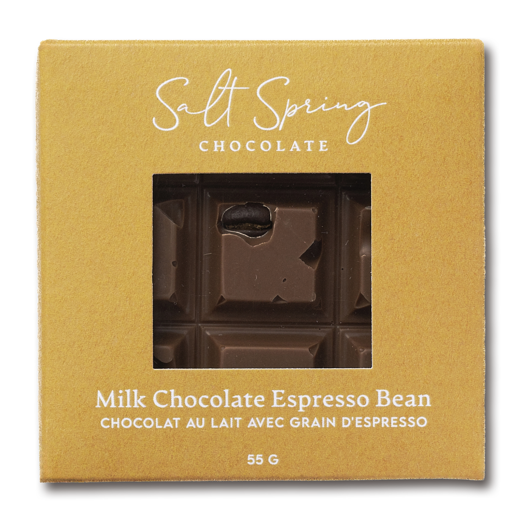 Milk Chocolate Espresso Bean Peekaboo Bar
