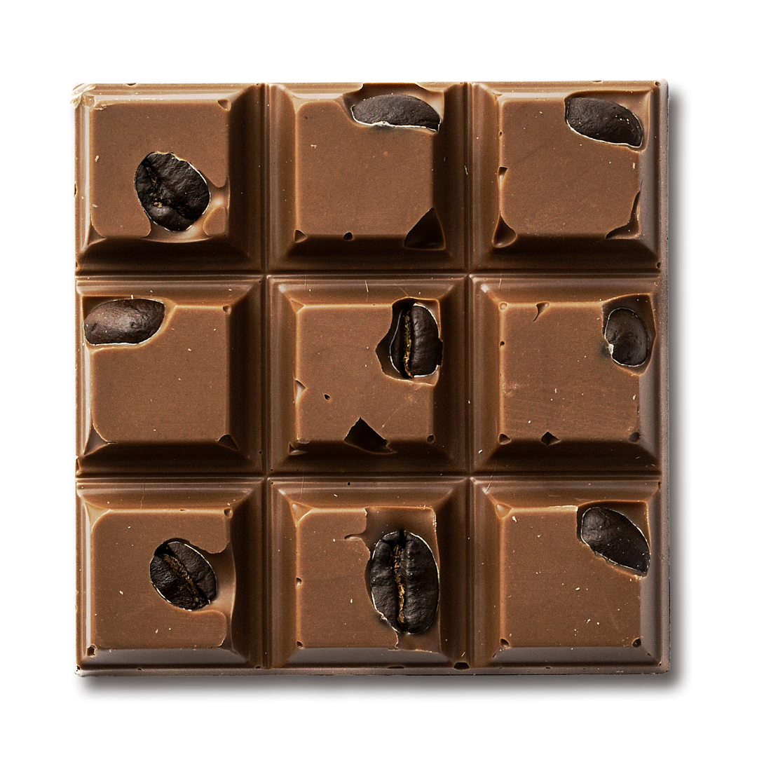 Milk Chocolate Espresso Bean Peekaboo Bar