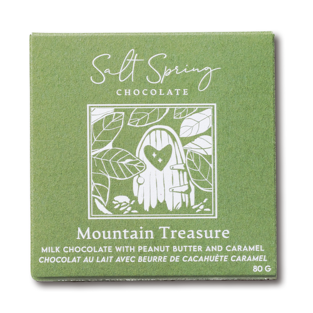 Mountain Treasure Milk Chocolate Peanut Butter & Caramel Bar